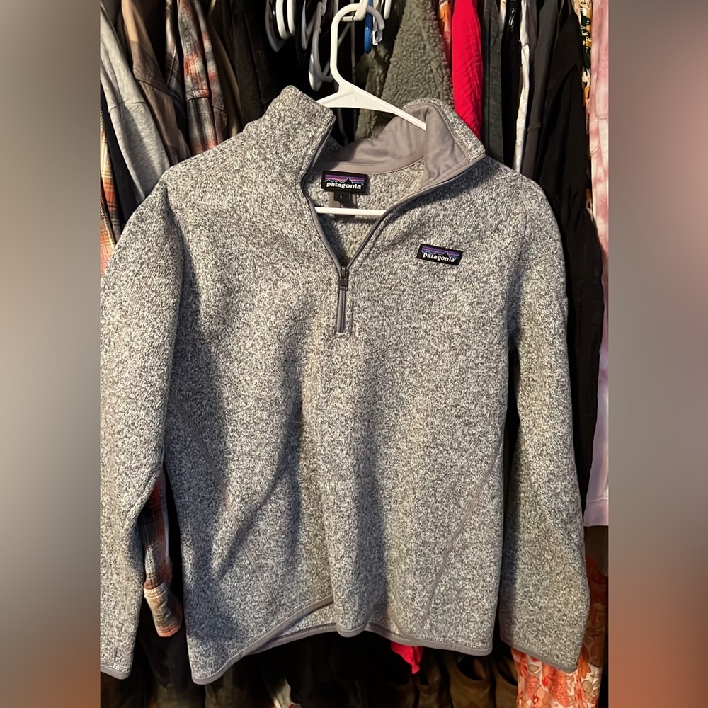 Patagonia pullover 3 quarter zip